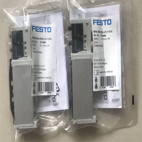 FESTO单电控电磁阀VUVS-L30-M52-AD-G38-F8-3WC1+G