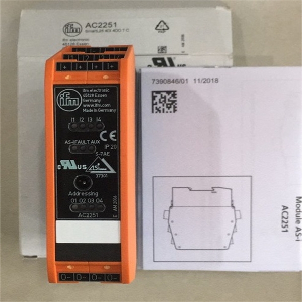 易福门IFM安全控制器E60204属性详解