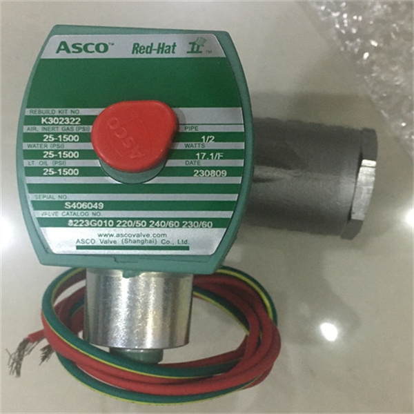 ASCO流量控制阀NF8551A409  24DC参数分析