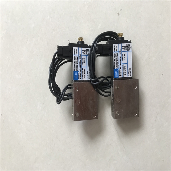 MAC电磁阀57D-83-RA 24VDC带线圈接线插头