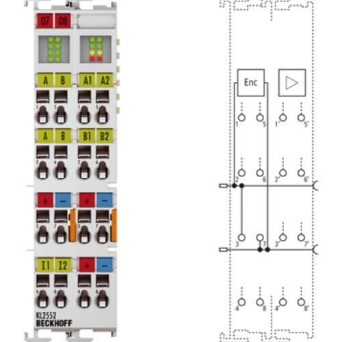 端子模块Beckhoff倍福EL6751安装使用