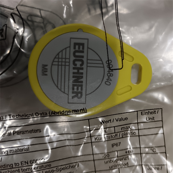 EUCHNER安士能086563开关原件GSBF02R08-552-M