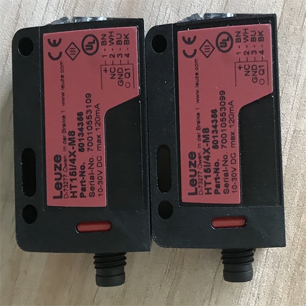 LEUZE带偏振光片镜的镜反射型光电传感器