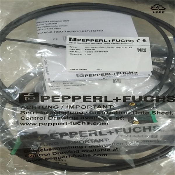 P+F漫反射型光电传感器ML100-8-1000-RT/102/115