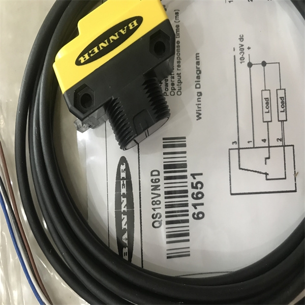 BANNER邦纳光电开关QS18VP6R