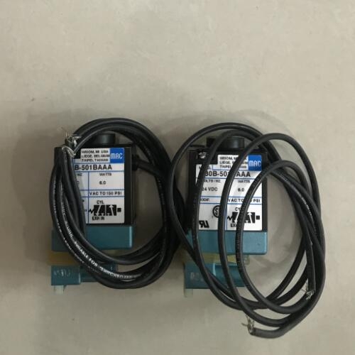 两位四通MAC电磁阀130B-501BAAA外形图