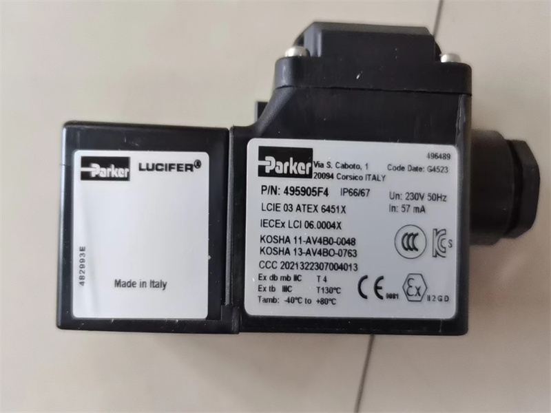 PARKER二通压力插装阀P4BG4001A002