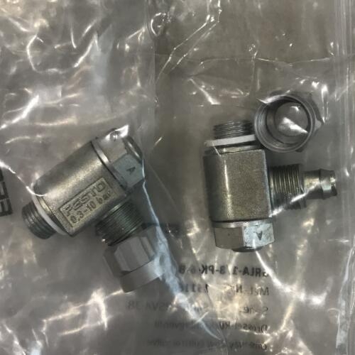 单向节流阀FESTO费斯托GRLA-1/8-PK-6-B作用