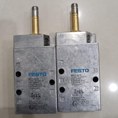 单电控电磁阀FESTO示意图MFH-5-1/8-EX