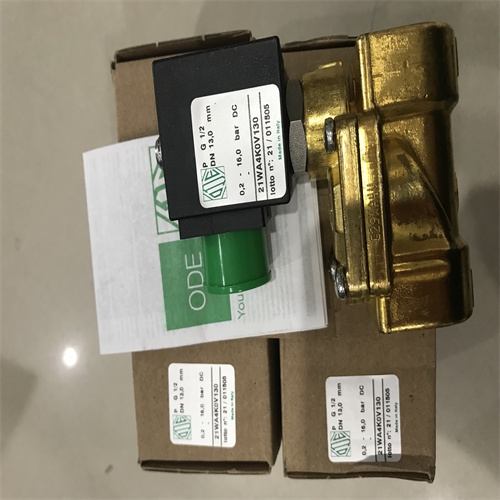 意大利ODE黄铜电磁阀21A1KV30U05 24V使用