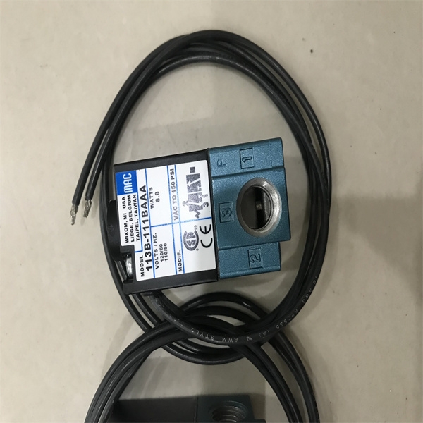 MAC两通电磁阀225B-121CAAA  220V 50HZ