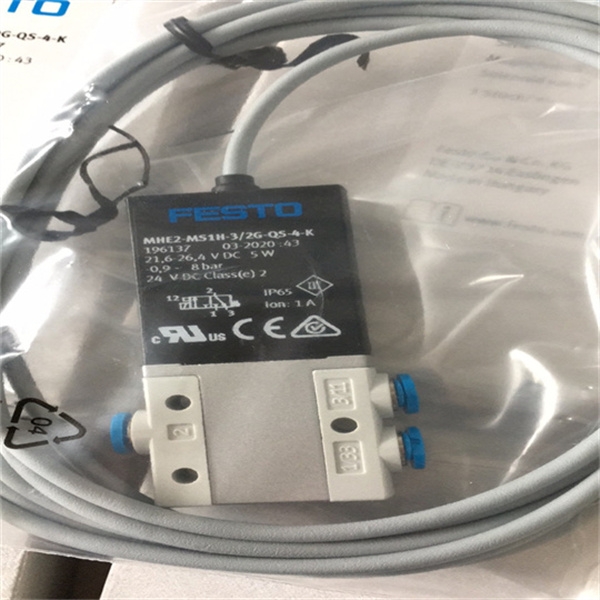 技术参数FESTO电磁阀VUVG-L14-M52-AT-G18-1P3  DC24V
