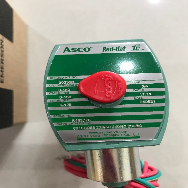 产品描述ASCO电磁阀EF8316G066 220VAC