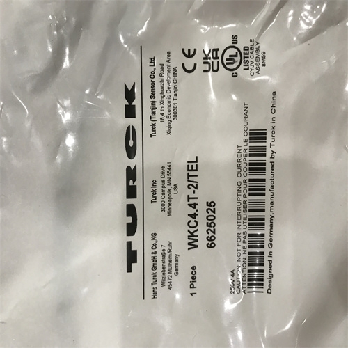 图尔克TURCK温度传感器TP-203A-CF-H1141-L100使用