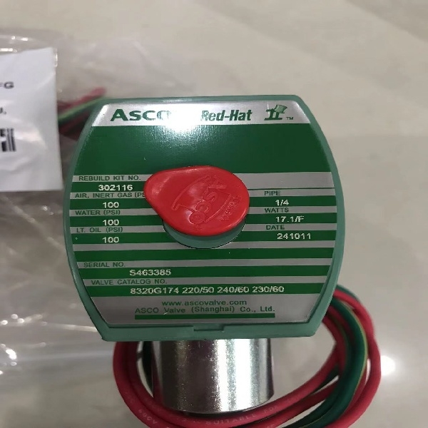 ASCO先导调节阀11-002-003技术样本