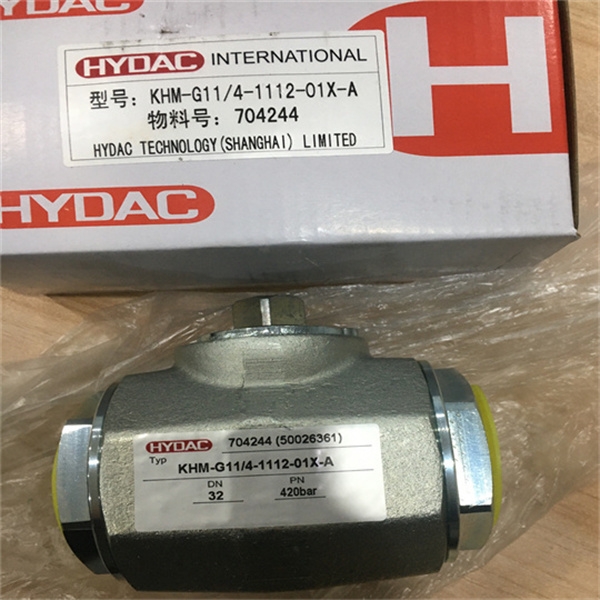德国HYDAC贺德克高压球阀KHM-38SR-1112-01X-A