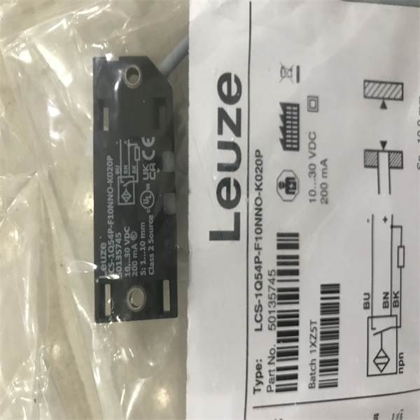 带偏振光片镜的LEUZE光电传感器PRK3C.T3/P-M8.3